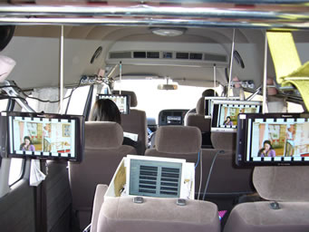 In-vehicle TV